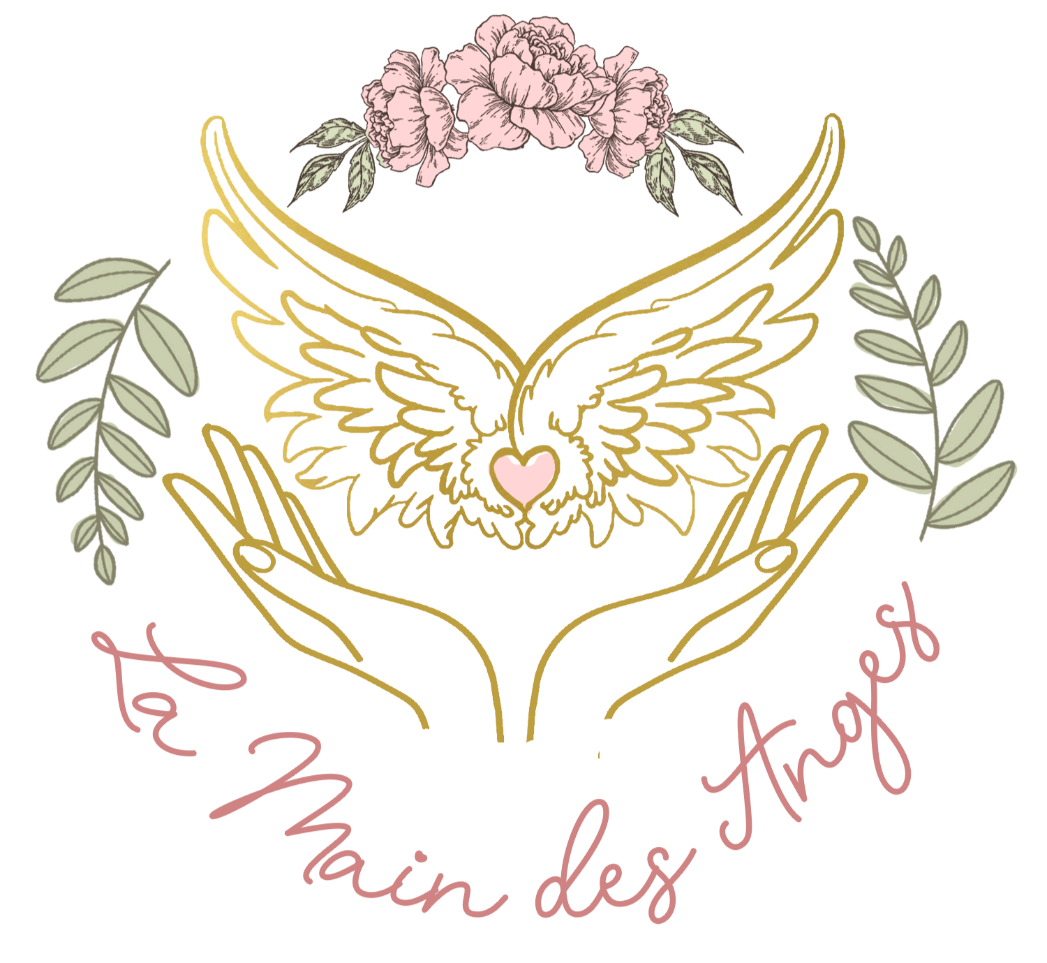 Logo la main des anges